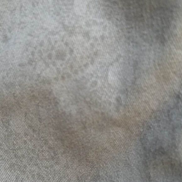 NYDJ Khaki Olive Jeans have a faint floral print Size 12 - Picture 4 of 9